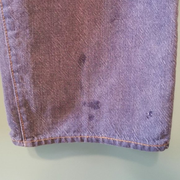 Vintage 80s GWG King Jeans Distressed 34 Union Made Alberta - Picture 8 of 12